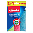 Vileda Microfibre Ultra Fresh Ściereczka 3 sztuki