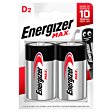 Energizer Max D-LR20 1,5 V Baterie alkaliczne 2 sztuki