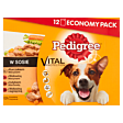 Pedigree Vital Protection w sosie Karma pełnoporcjowa 1,2 kg (12 saszetek)