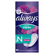 Always Daily Fresh Normal, O świeżym zapachu, 30X