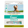 Happs Herbal Krople na pchły i kleszcze dla małych psów 4 x 1 ml