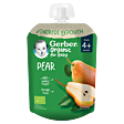 Gerber Organic Pear Deserek po 4. miesiącu 80 g