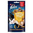 Felix Party Mix Original Przekąski o smaku kurczaka wątróbki i indyka 60 g