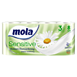 Mola Sensitive Papier toaletowy balsam rumiankowy 8 rolek