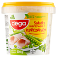 dega Sałatka warzywna z kurczakiem 500 g