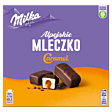 Milka Alpejskie Mleczko Pianka o smaku waniliowym z nadzieniem karmelowym 350 g