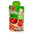 Kubuś Baby Mus po 6 miesiącu jabłko truskawka marchew 100 g