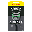 Wilkinson Sword Xtreme 3 Black Edition Maszynka do golenia z 3 ostrzami 4 sztuki