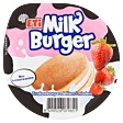 Eti Milk Burger Ciastko truskawkowy z mlekiem i miodem 35 g