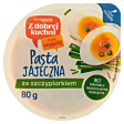 Z dobrej kuchni Pasta jajeczna ze szczypiorkiem 80 g