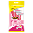 BiC Pure Lady Jednoczęściowe maszynki do golenia 6 sztuk