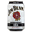 Jim Beam Bourbon Whiskey & Cola Napój alkoholowy 330 ml