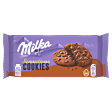 Milka Sensations Cookies Ciastka kakaowe z miękkim środkiem i kawałkami czekolady mlecznej 156 g