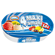 Koral 4 Maxi smaki Lody śmietankowo-cytrynowo-truskawkowo-czekoladowe 1,5 l