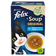 Felix Soup Original Uzupełniająca karma dla kota 6 x 48 g