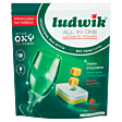 Ludwik All in one Tabletki do zmywarek grapefruit 1,44 kg (80 sztuk)