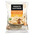 Proste Historie Pierogi po wiejsku z pieczarkami i mięsem 450 g