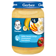 Gerber Jabłka banany i mango z delikatnym twarożkiem po 6. miesiącu 190 g