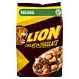 Nestlé Lion Płatki śniadaniowe karmel i czekolada 250 g