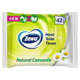 Zewa Moist Natural Camomile Chusteczki toaletowe 42 sztuki