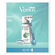 Maszynka Venus Smooth + 2 ostrza + żel do golenia Gillette Satin Care