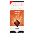 Lindt Excellence Gorzka czekolada z kawałkami kruchych wafelków 100 g 