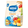 Nestlé Kaszka mleczno-ryżowa 5 owoców dla niemowląt po 9. miesiącu 230 g