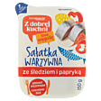  Z dobrej kuchni Sałatka warzywna ze śledziem i papryką 150 g