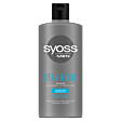 Syoss Men Clean & Cool Szampon do włosów normalnych i przetłuszczających się 440 ml