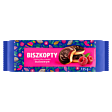 Biszkopty z galaretką o smaku malinowym 135 g