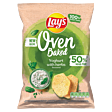 Lay's Oven Baked Pieczone formowane chipsy ziemniaczane o smaku jogurtu z ziołami 110 g