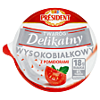 Prèsident Twaróg delikatny wysokobiałkowy z pomidorami 200 g