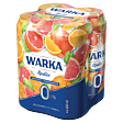 Warka Radler Bezalkoholowy napój piwny grejpfrut z pomarańczą 4 x 500 ml