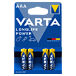 Varta Longlife Power AAA LR03 1,5 V Bateria alkaliczna 4 sztuki