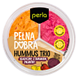 Perla Hummus Trio klasyczny z burakiem pikantny 210 g