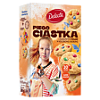 Delecta Piego ciastka z kakaowymi piegami w kolorowej skorupce mieszanka do wypieku ciastek 280 g