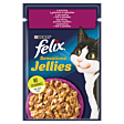 Felix Sensations Jellies Karma dla kotów z kaczką w galaretce ze szpinakiem 85 g