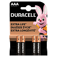 Duracell AAA LR03/MN2400 1,5 V Baterie alkaliczne 4 sztuki