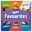 Milka Favourites Mieszanka czekoladek nadziewanych i wafelków 158 g (17 sztuk)