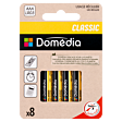 Domédia Classic Baterie alkaliczne AAA LR03 1,5 V 8 sztuk