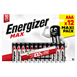 Energizer Max AAA-LR03 1,5 V Baterie alkaliczne 12 sztuk