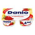 Danio Serek homogenizowany truskawkowy 520 g (4 x 130 g)