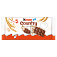 Kinder Country Czekolada mleczna z nadzieniem mlecznym i zbożami 94 g (4 sztuki)