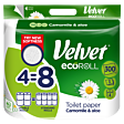 Velvet ecoRoll Camomile & Aloe Papier toaletowy 4 rolki