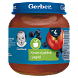 Gerber Krem z jabłek i jagód po 4. miesiącu 125 g