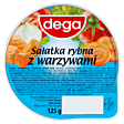 dega Sałatka rybna z warzywami 125 g