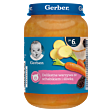 Gerber Delikatne warzywa ze schabikiem i śliwką po 6. miesiącu 190 g