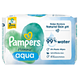 Pampers Harmonie Aqua Chusteczki nawilżane dla dzieci, 3 opakowania = 144 chusteczek