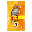 BiC 3 Sensitive Golarki 12 sztuk