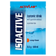 Activlab Isoactive Napój izotoniczny instant z dodatkiem guarany o smaku pomarańczowym 31,5 g